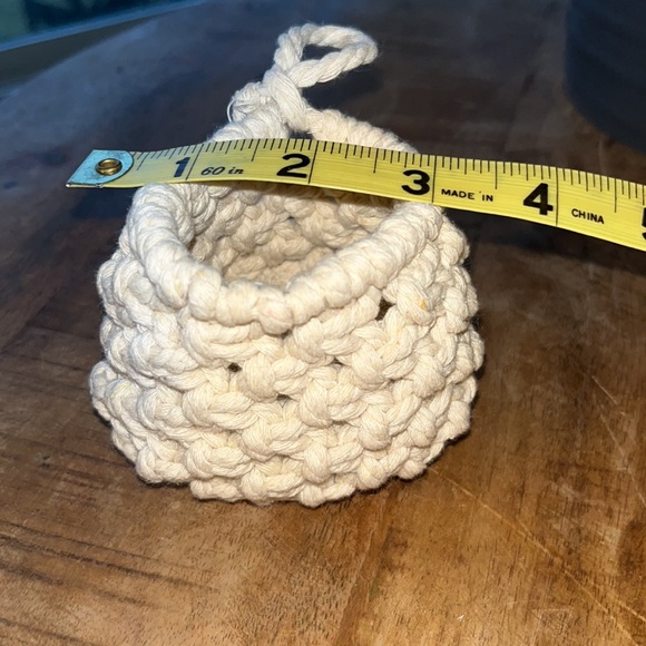 Macrame Mini Pod - Basket - Picture 5 of 5